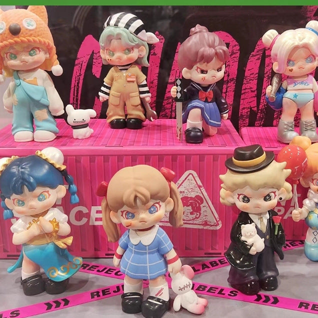 【Spot Goods】Strangers Keep Out Blind Box Figurine Reject Definition Series Third Generation Chinese Edition Trendy Toy Domestic Collectible