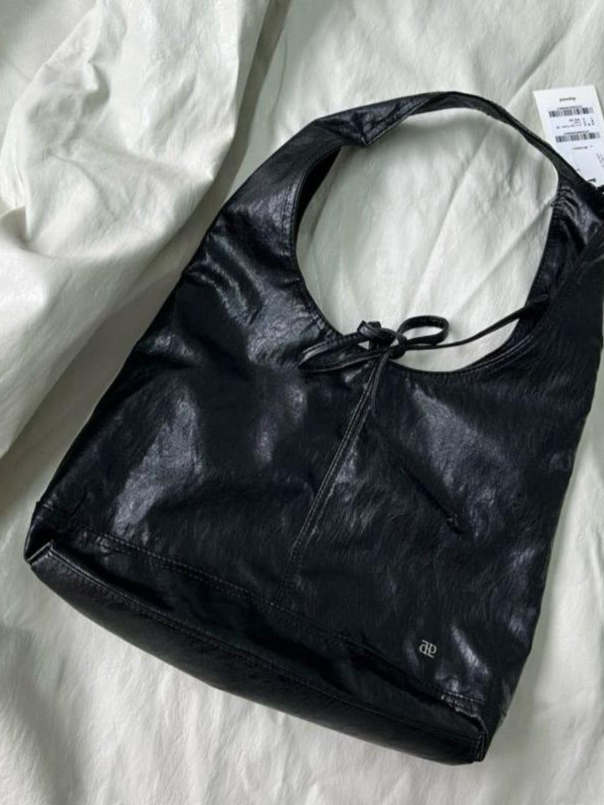 Fashion French bow tie bag Spring and autumn fashion large capacity tote bag shoulder