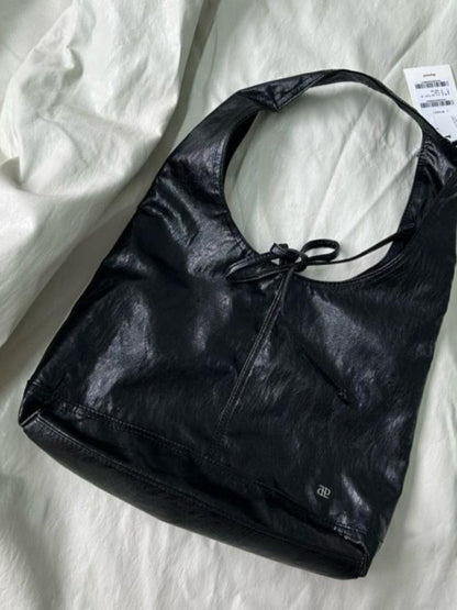 Fashion French bow tie bag Spring and autumn fashion large capacity tote bag shoulder