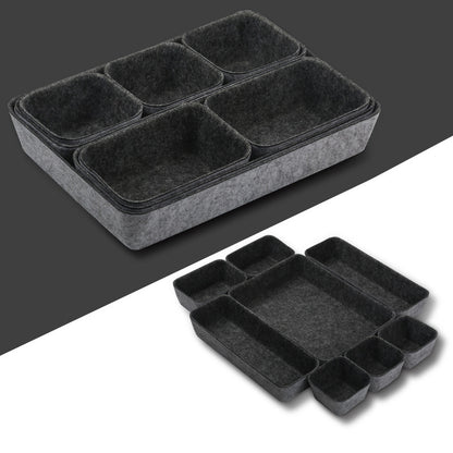 Cross-Border New Storage Box Home Storage Box Cosmetics Messy Items Storage Set Office Supplies Storage Box