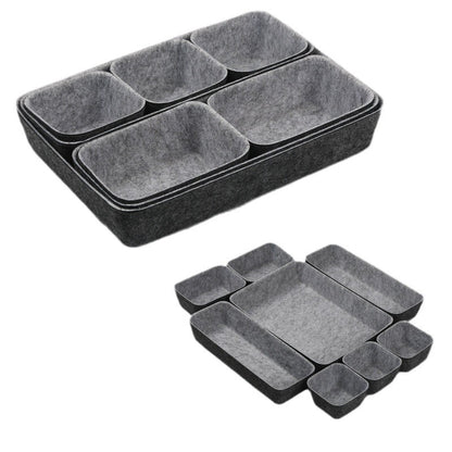 Cross-Border New Storage Box Home Storage Box Cosmetics Messy Items Storage Set Office Supplies Storage Box