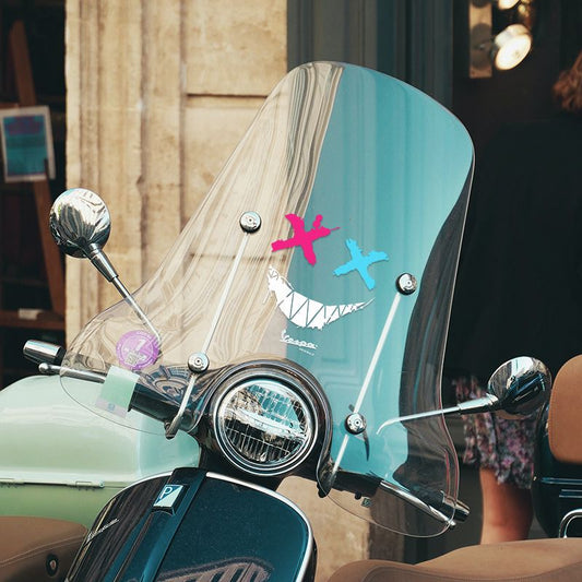 Devil Smiley Face XX Eye Personality Expression Stickers Creative Motorcycle Helmet Skateboard Body Glass Reflective Decorative Stickers