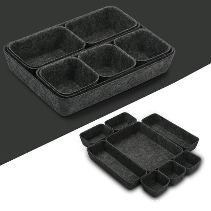 Cross-Border New Storage Box Home Storage Box Cosmetics Messy Items Storage Set Office Supplies Storage Box